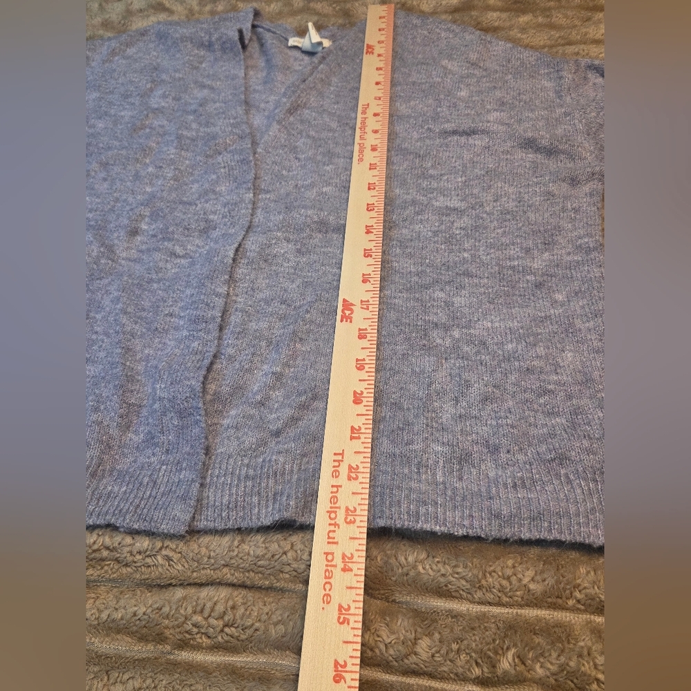 H&M Lavender Super Soft Open-Front Knit Cardigan - Picture 4 of 9